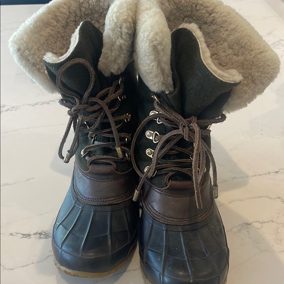 Tory Burch Green and Brown Women's Boots - Picture 5 of 7